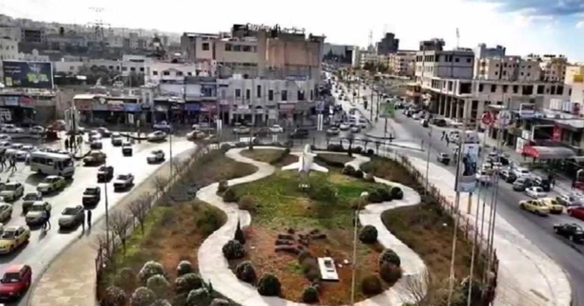 حي القصيلة في محافظة إربد سوق التوفير الشعبي اربد مطعم البيك اربد